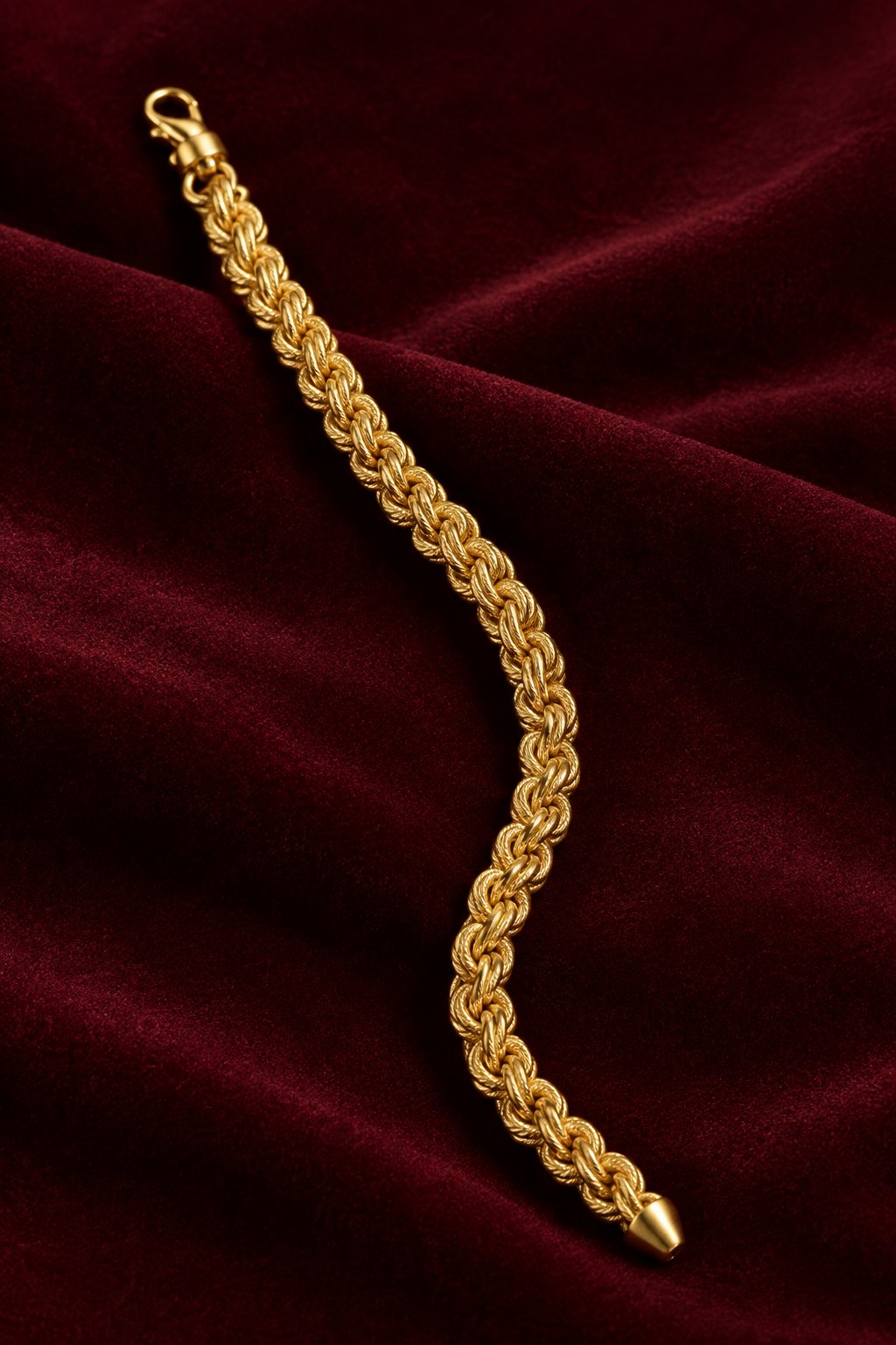 22K Gold Gents Bracelet – 9.998 g