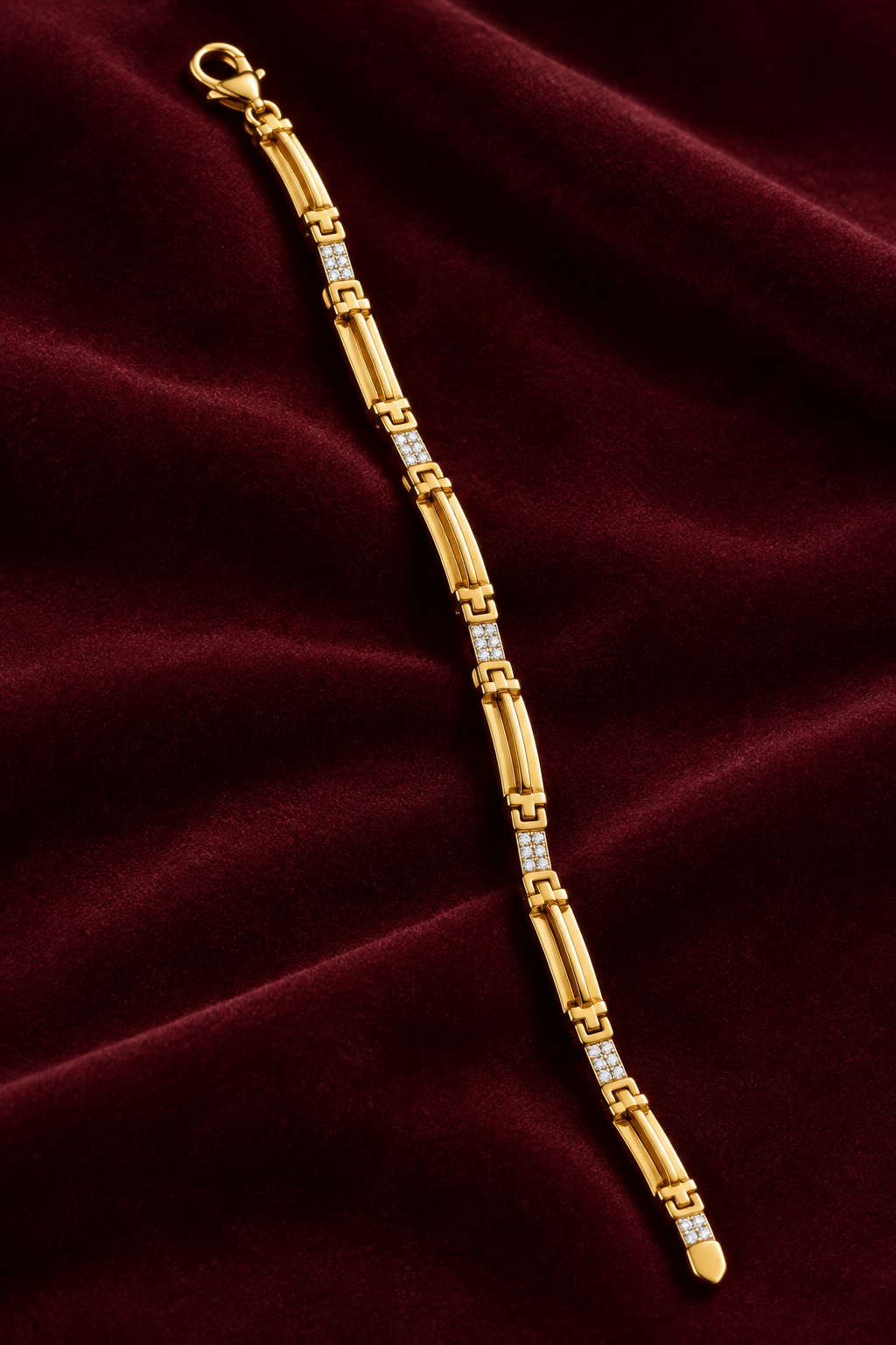 22K Gold Gents Bracelet – 16.395 g