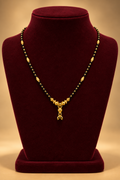 22K Gold Black Beads Chain (Nallapusalu) – 6.084 g