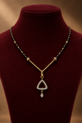 22K Gold Black Beads Chain (Nallapusalu) – 9.378 g