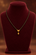 22K Gold Black Beads Chain (Nallapusalu) – 4.270 g