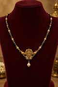 22K Gold Black Beads Chain (Nallapusalu) – 13.493 g
