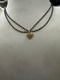 22K Gold Black Beads Chain (Nallapusalu) – 5.344 g