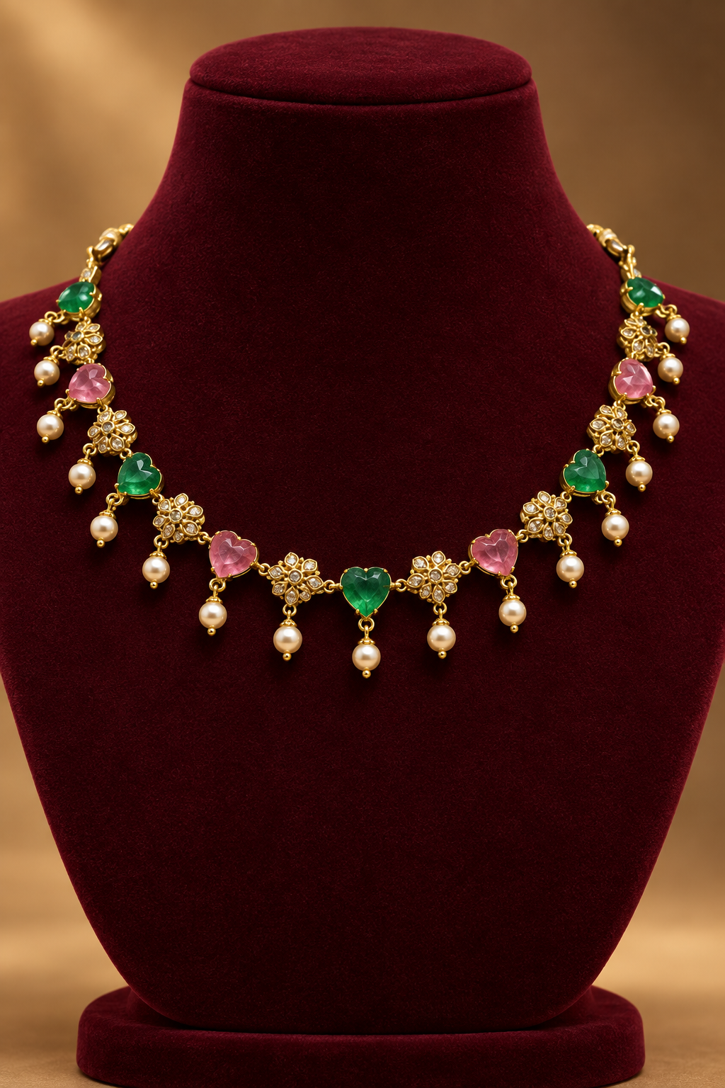 22K Gold Beads Necklace – 8.920 g