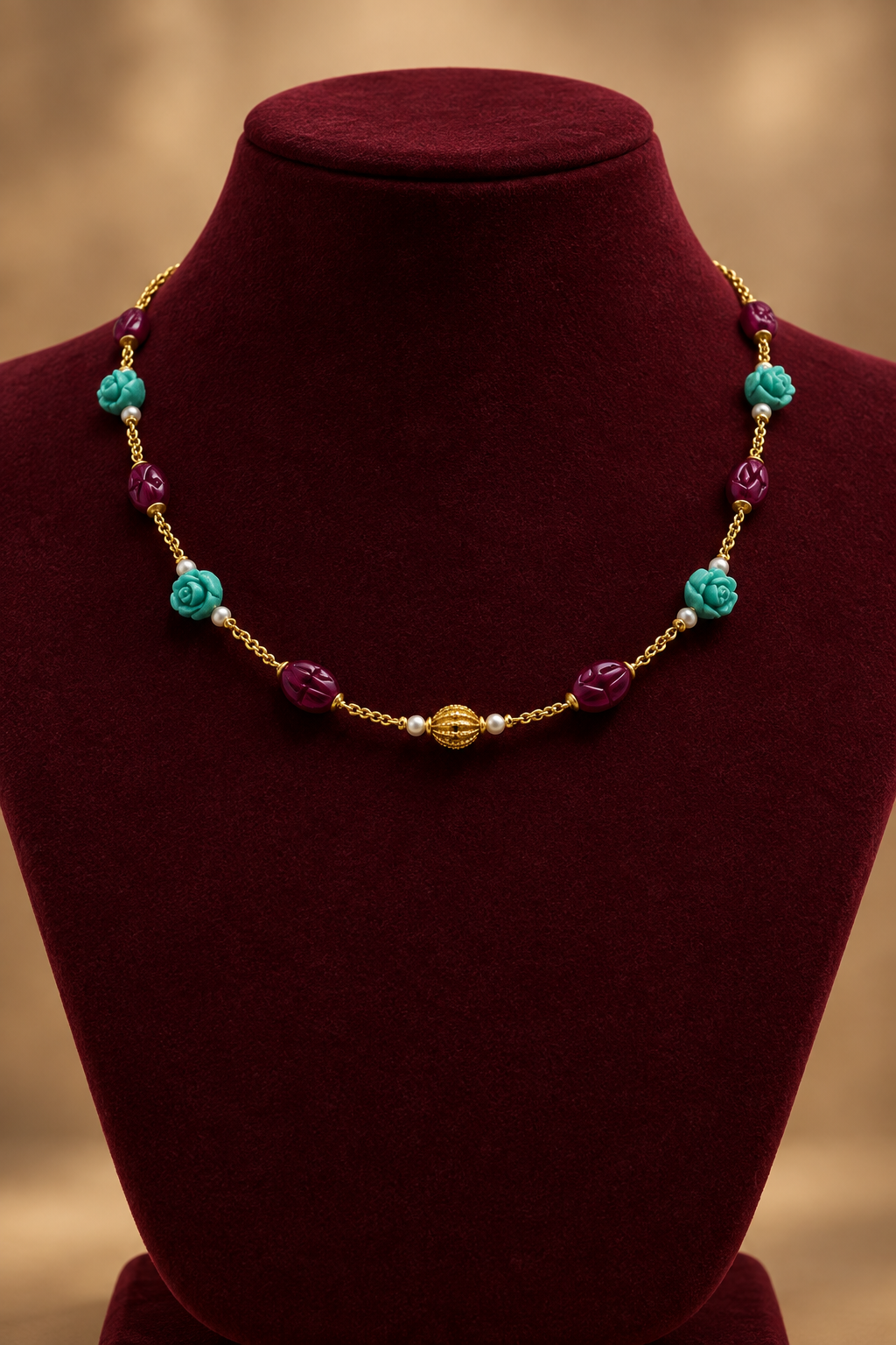 22K Gold Beads Chain – 11.370 g