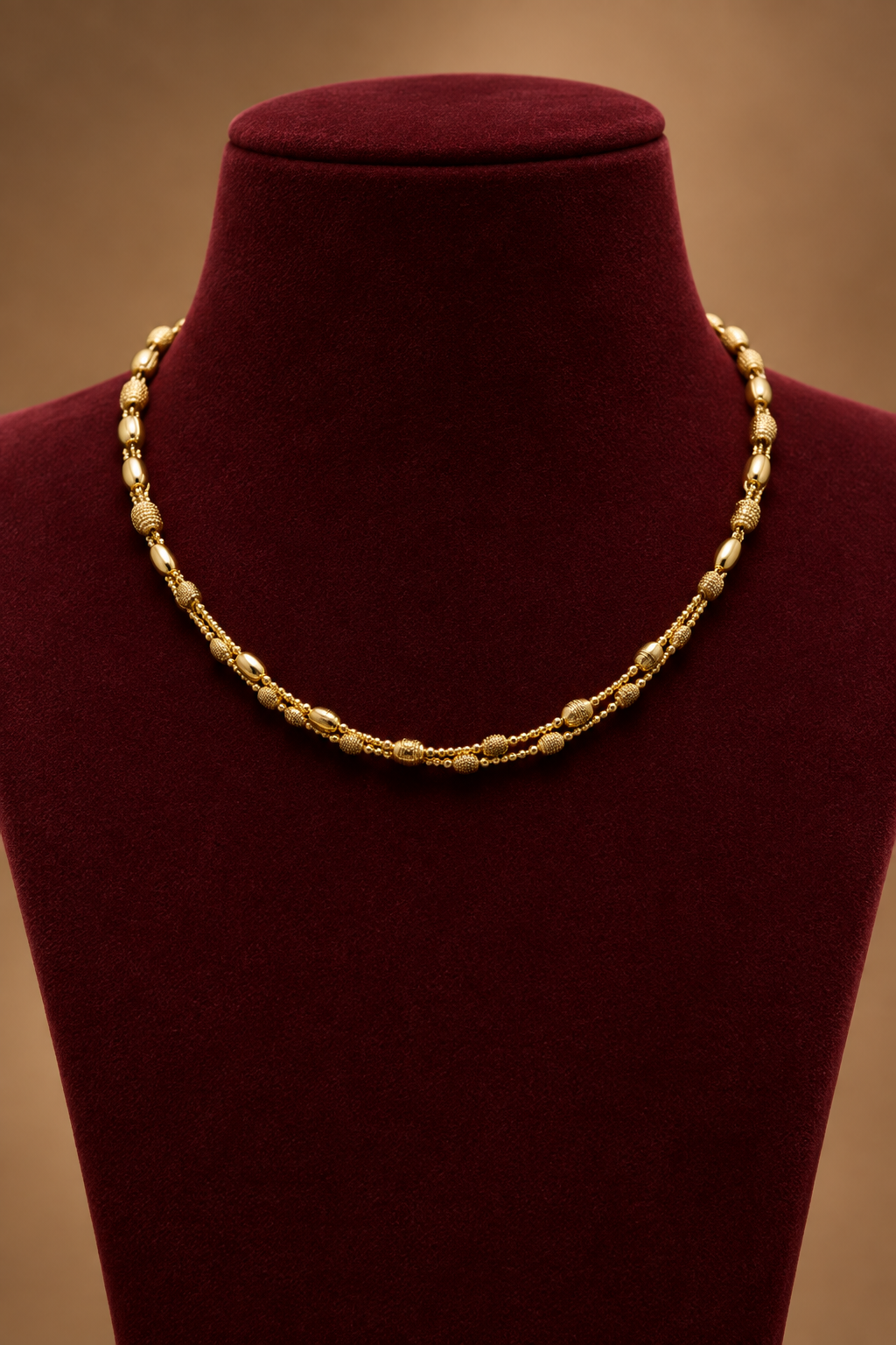 22K Gold Beads Chain – 10.120 g
