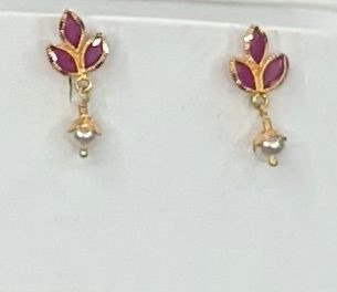 22K Gold Kammalu (Ear Studs) – 2.000 g