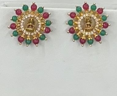 22K Gold Kammalu (Ear Studs) – 5.380 g