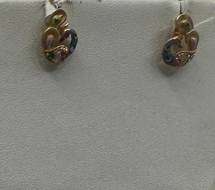 22K Gold Kammalu (Ear Studs) – 2.042 g