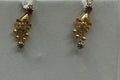 22K Gold Kammalu (Ear Studs) – 1.880 g