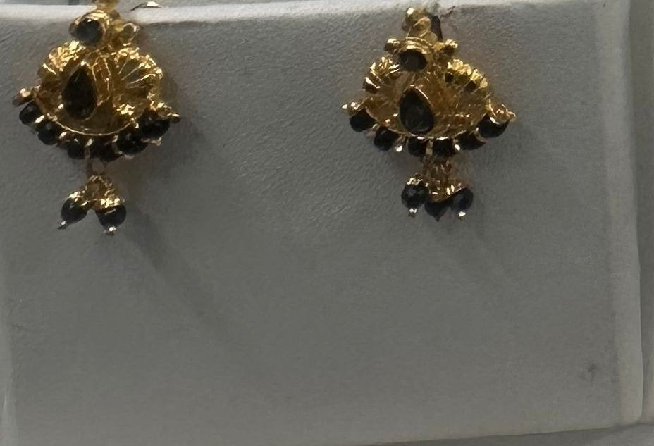 22K Gold Kammalu (Ear Studs) – 3.335 g