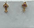 18K Gold Kammalu (Ear Studs) – 1.185 g