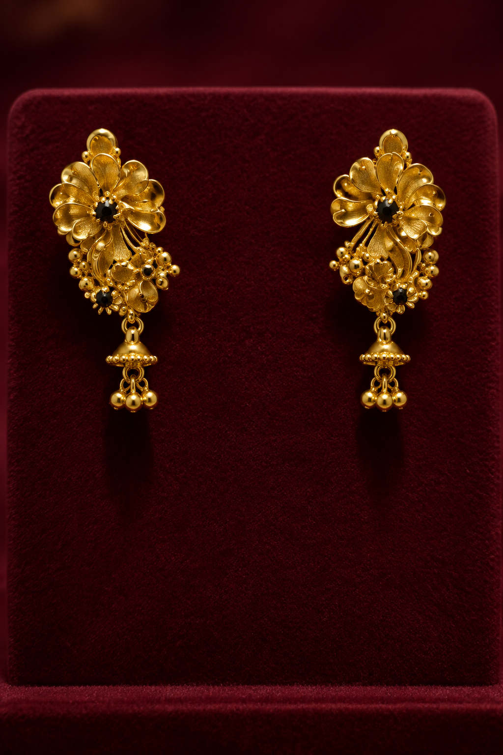 22K Gold Kammalu (Ear Studs) – 3.313 g