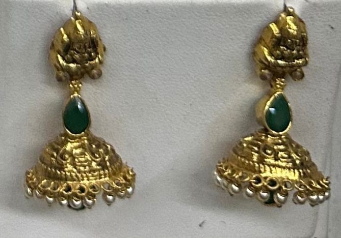 22K Gold Jhumkas – 9.905 g