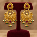 22K Gold Chandbali Earrings – 13.082 g
