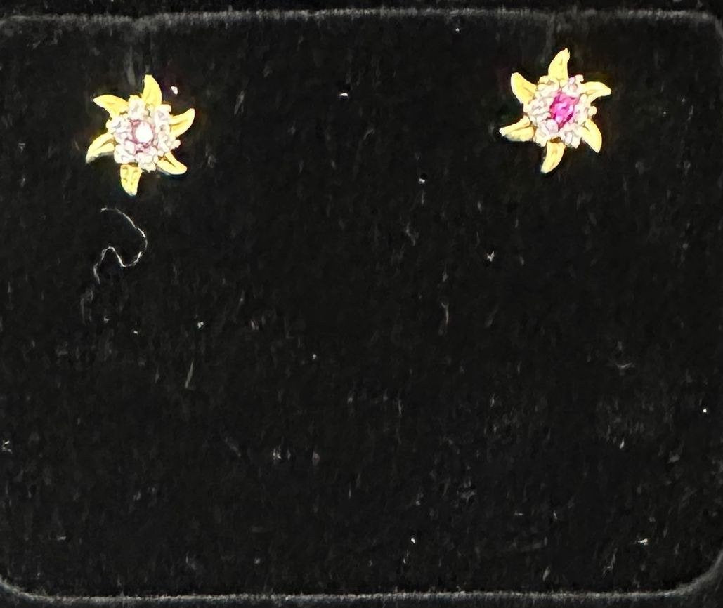 22K Gold Kammalu (Ear Studs) – 2.480 g