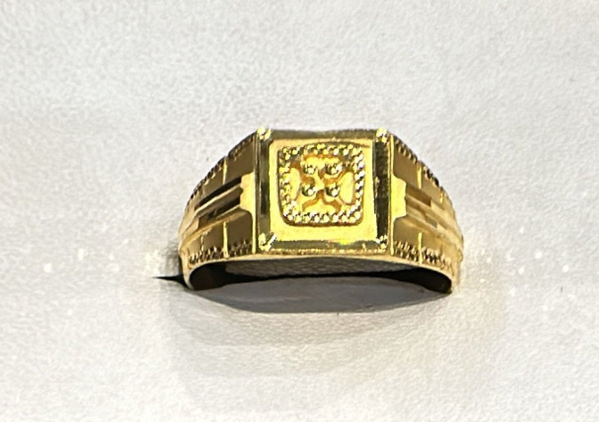 22K Gold Gents Ring – 3.222 g