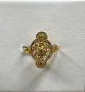 18K Gold Ladies Ring – 2.570 g