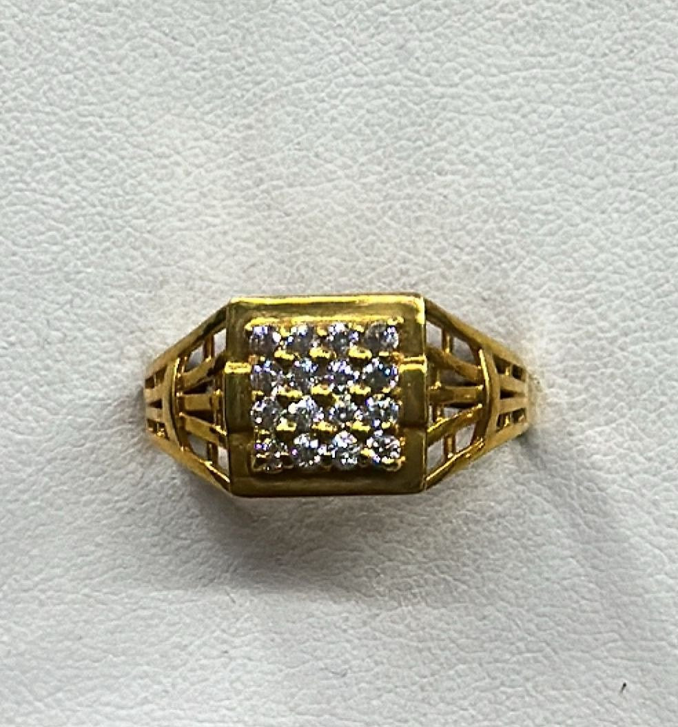 22K Gold Gents Ring – 4.270 g