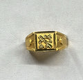 22K Gold Gents Ring – 3.792 g