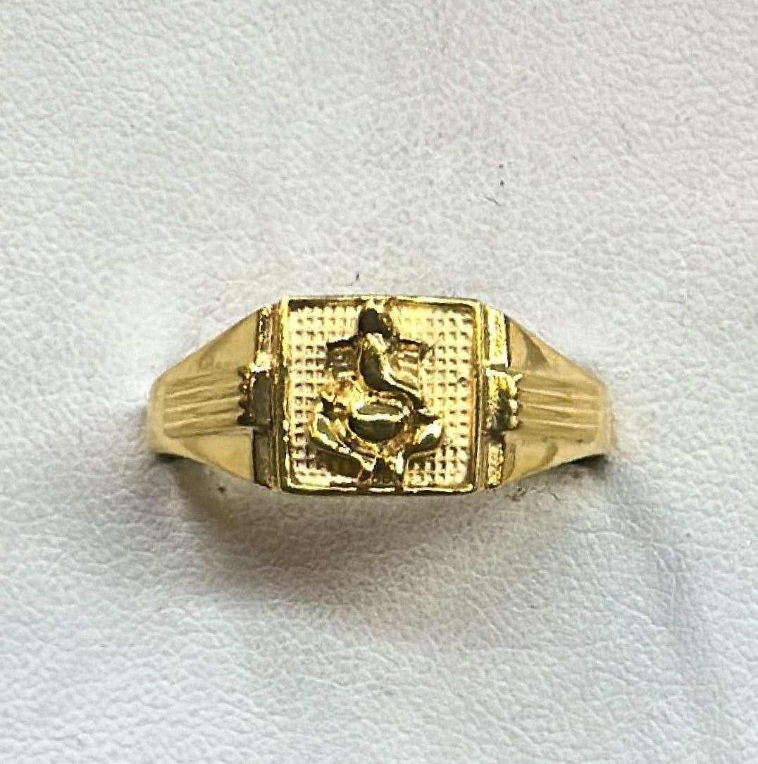 22K Gold Gents Ring – 4.242 g