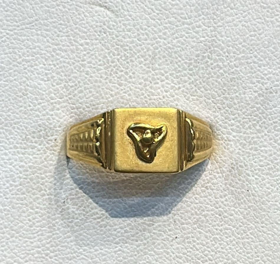 22K Gold Gents Ring – 4.134 g