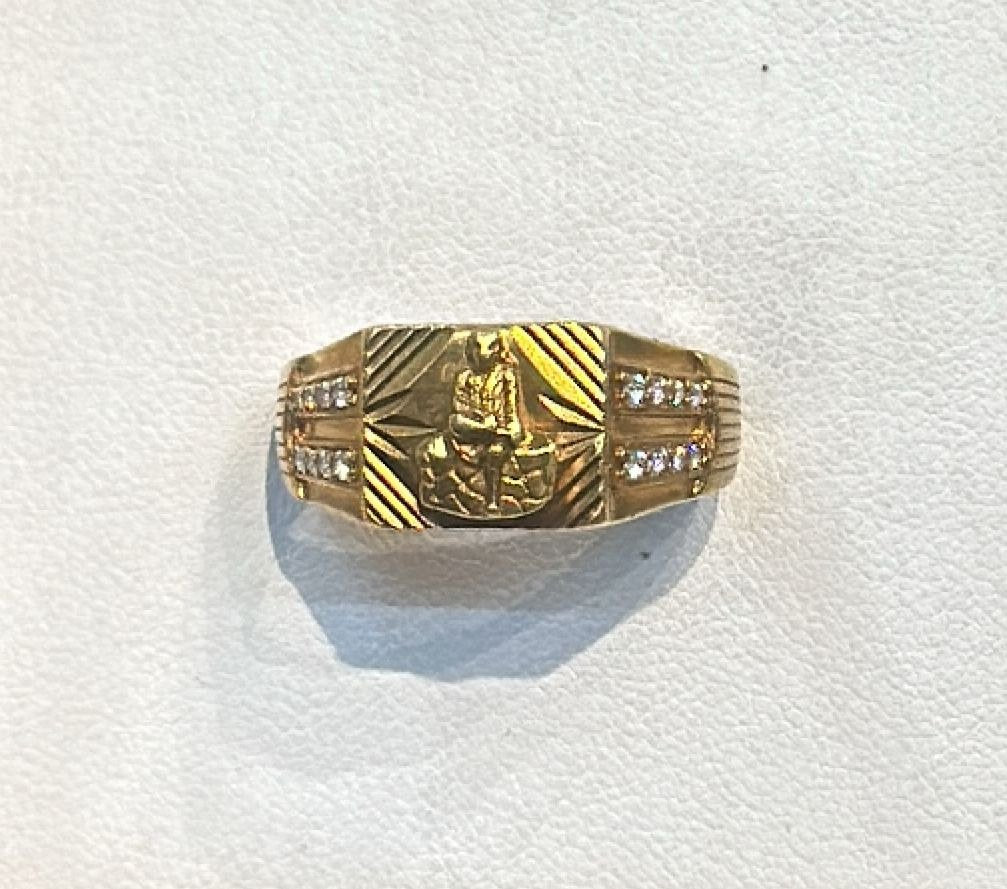 22K Gold Gents Ring – 7.311 g